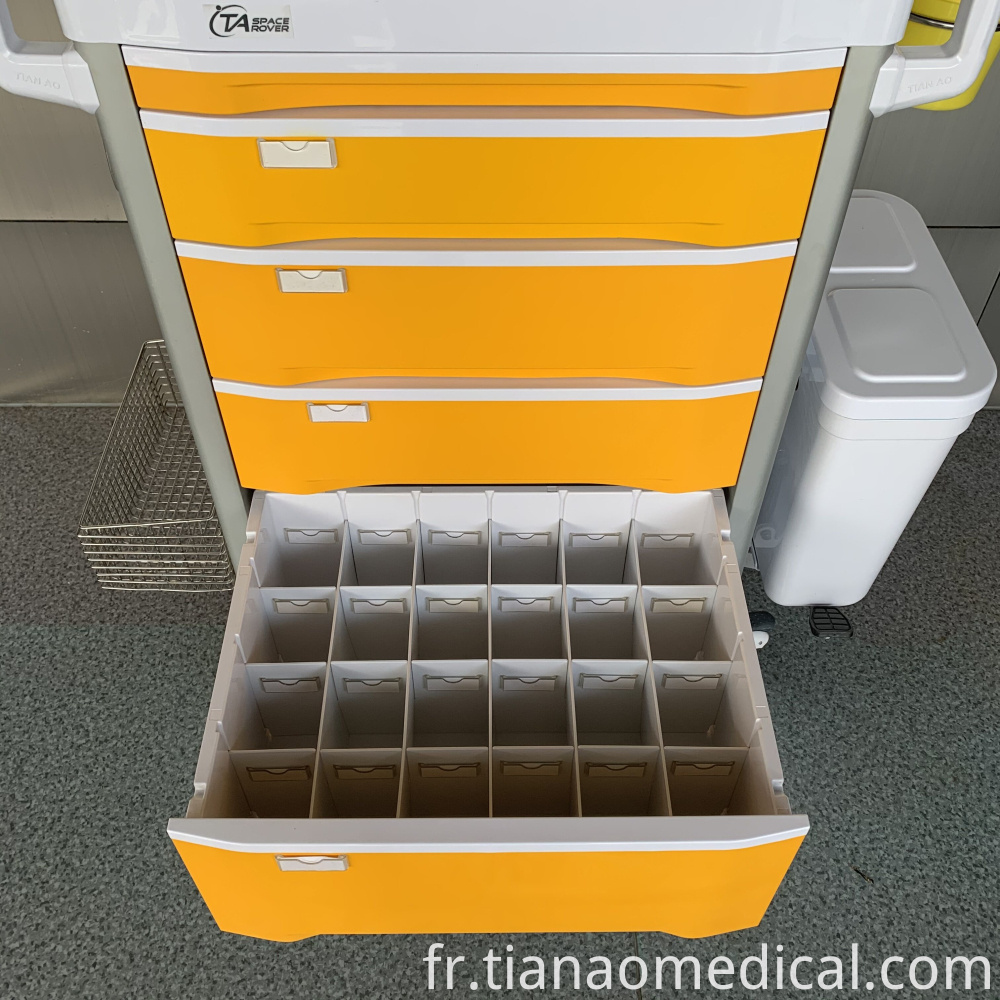Poste de travail médical mobile d'infirmière d'hôpital Hospital Mobile Medical Nurse Workstation